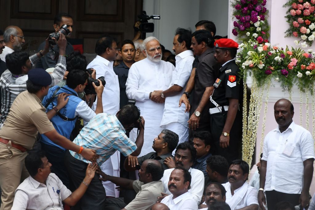 After meeting Prime Minister Narendra Modi, Tamil Nadu CM MK Stalin visits Gandhis, first time after taking charge