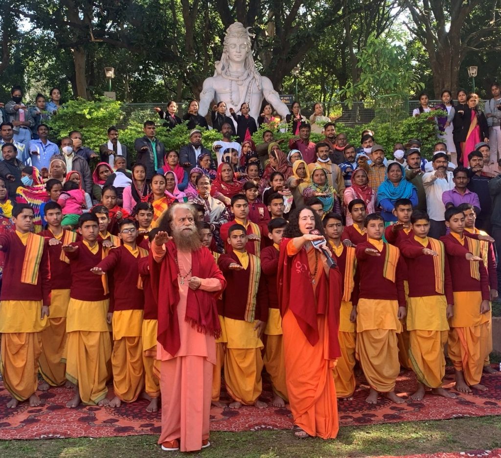 International Ganga Anthem launched at Parmarth Niketan