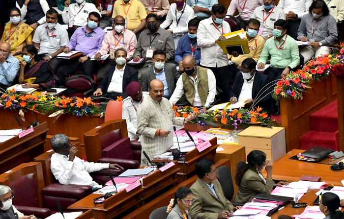 Karnataka passes anti-conversion bill amid ruckus