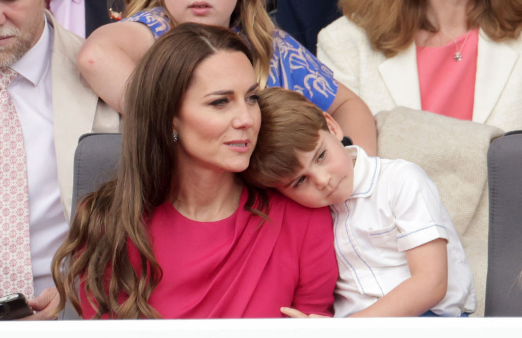 Prince Louis and Kate Middleton