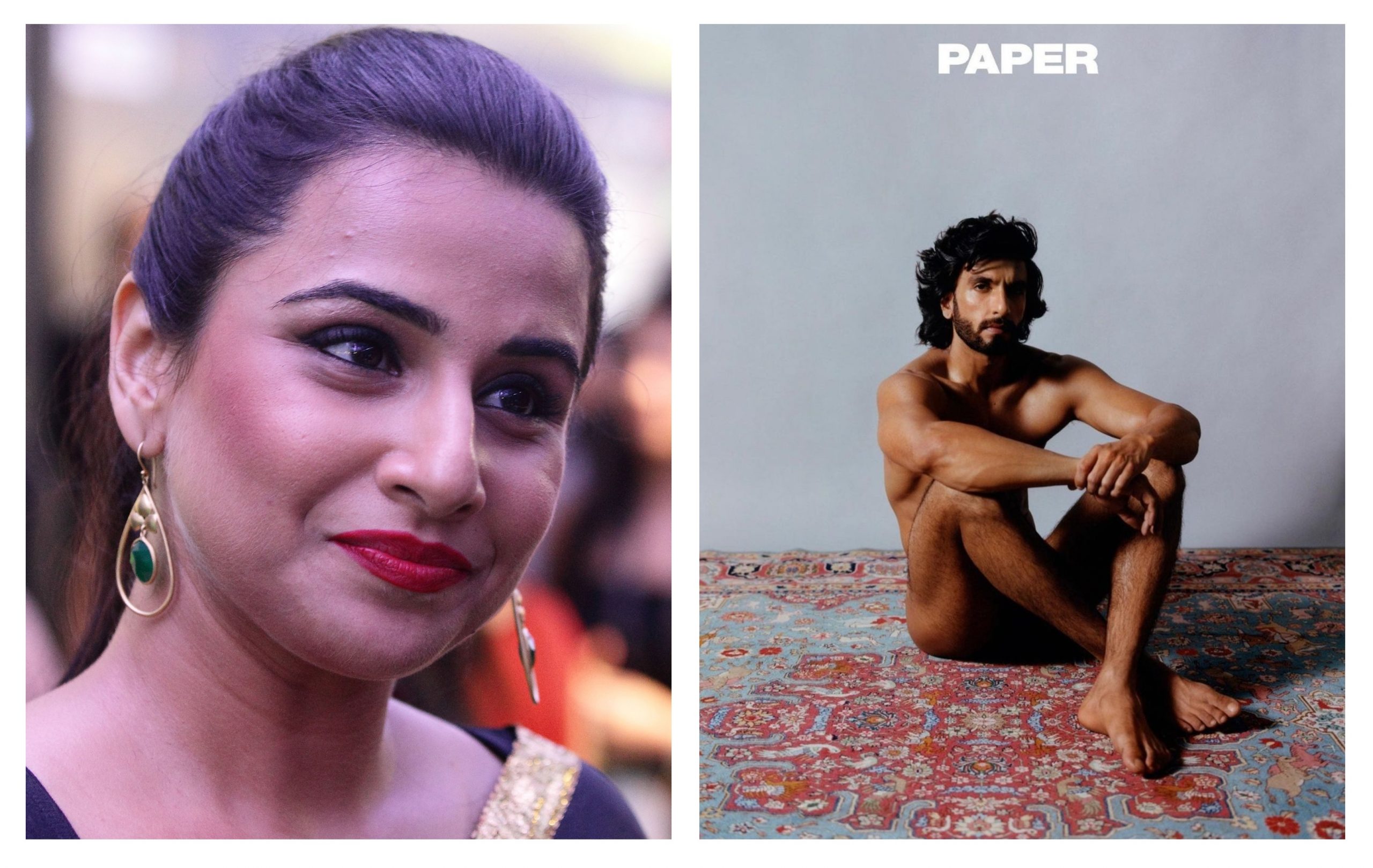 Let us also feast our eyes': Vidya Balan on Ranveer Singh's nude photoshoot  - Indiaweekly