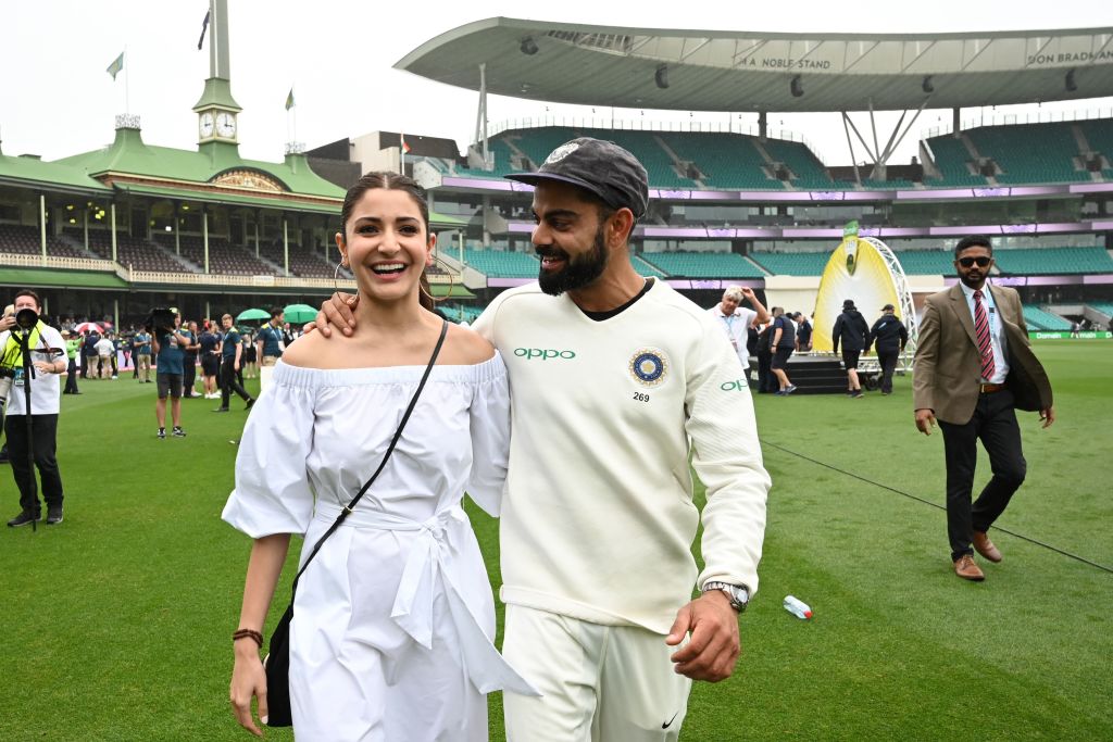 Virat Kohli and Anushka Sharma