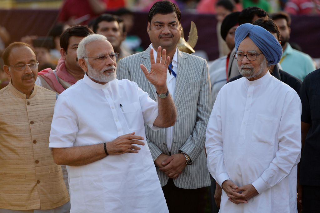 PM Modi and former PM Manmohan Singh