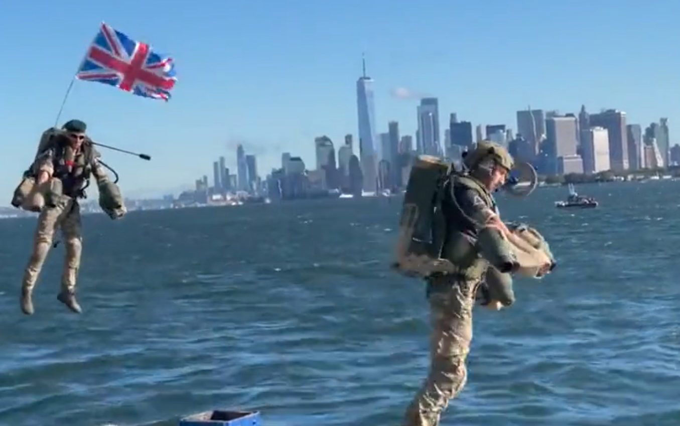 Watch: Royal Navy Tests Iron Man-Style 'Jet Pack' Suits - Indiaweekly