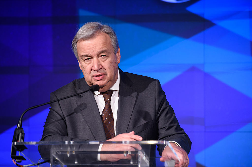 UN secretary-general Antonio Guterres