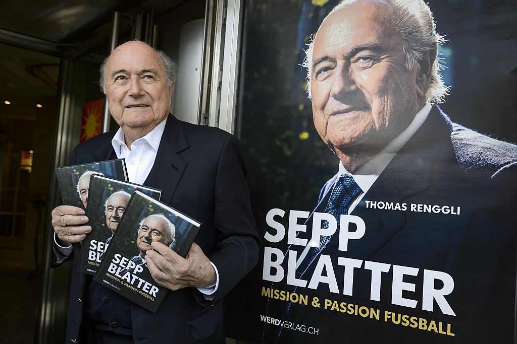 Former FIFA president Sepp Blatter