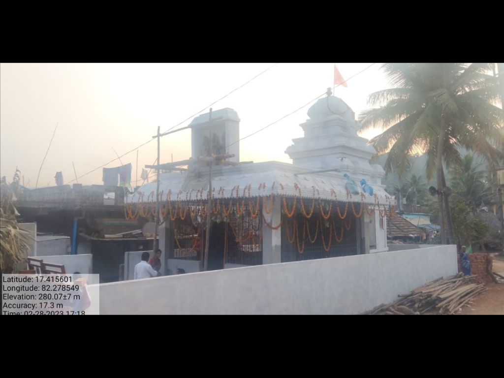 A new temple being constructed by Samarasata Sewa Foundation as part of its promotion of Hindu religion in Kudapa village in NTR district of the Indian state of Andhra Pradesh. (Picture: Samarasata Sewa Foundation)