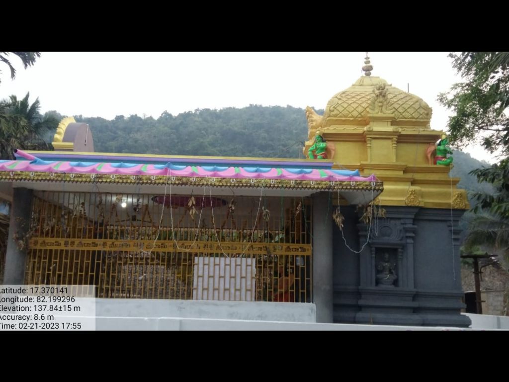 A new temple being constructed by Samarasata Sewa Foundation as part of its promotion of Hindu religion in Kudapa village in NTR district of the Indian state of Andhra Pradesh. (Picture: Samarasata Sewa Foundation)