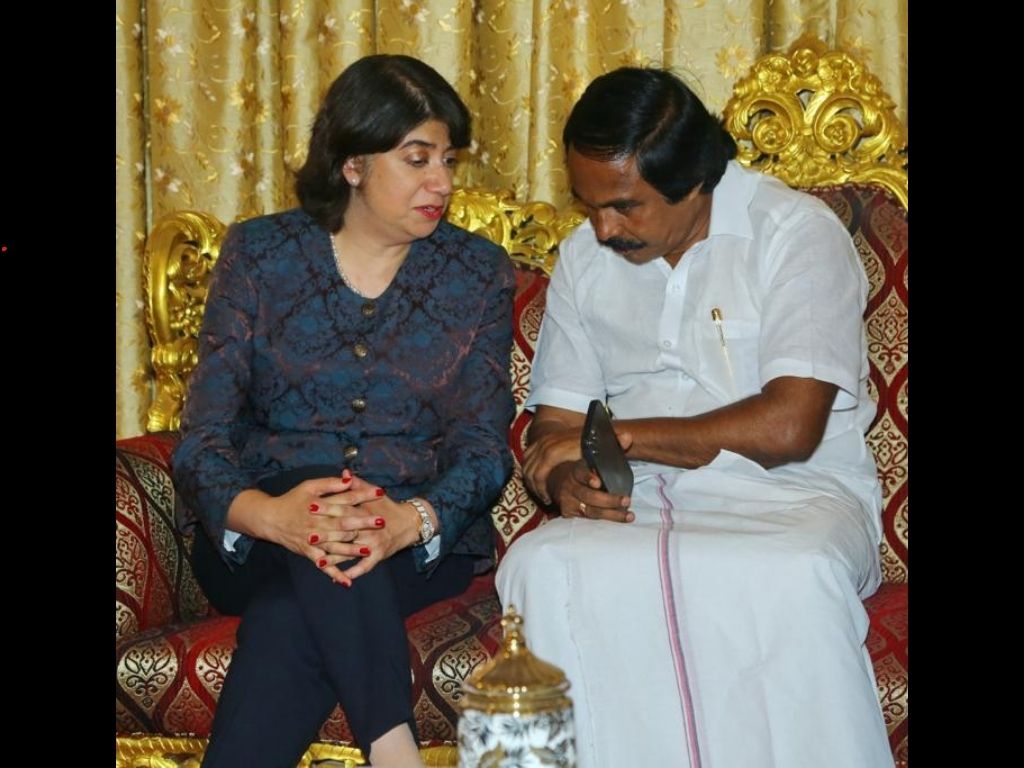 Seema Malhotra MP visits Tamil Nadu, Kerala in India