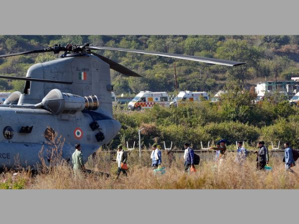 India tunnel rescue