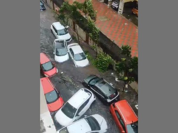 Video: One-By-One, Parked Cars Swept Away In Chennai Floods Due To Cyclone  Michaung