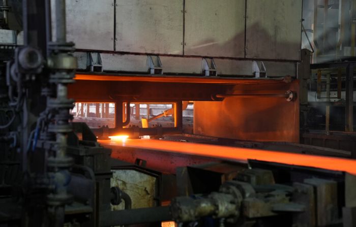 Steelmaking operations at Tata Steel's Port Talbot factory