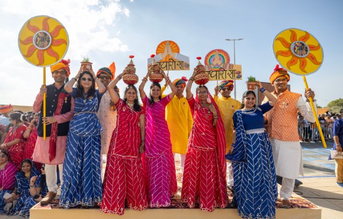 BAPS Hindu temple inauguration