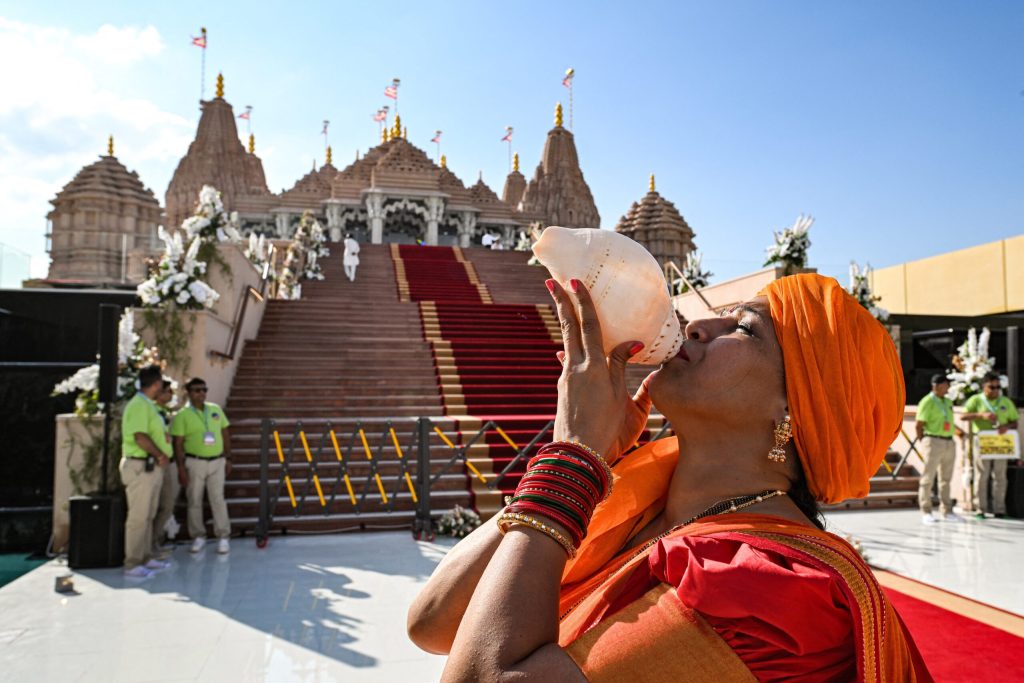 Indian PM at the inauguration of BAPS temple in Abu Dhabi