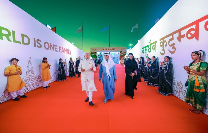 Indian PM Narendra Modi in UAE