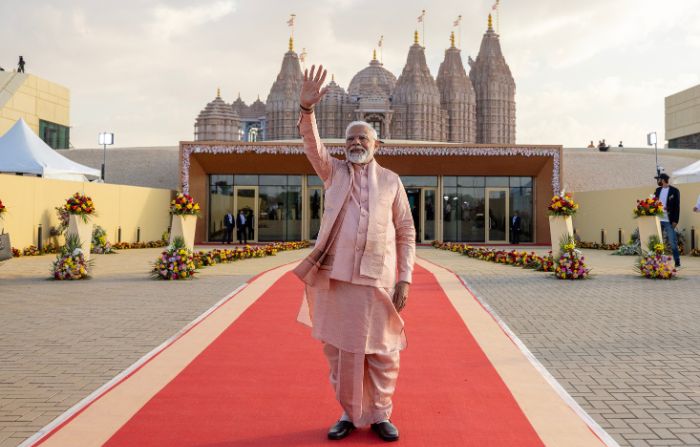 BAPS Hindu temple inauguration