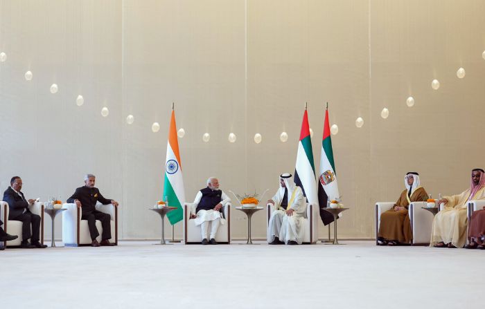 Indian PM Narendra Modi in UAE