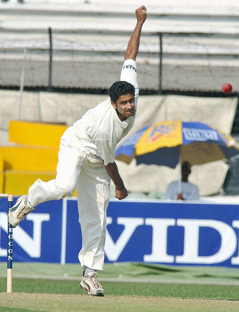 Former India legspinner Anil Kumble