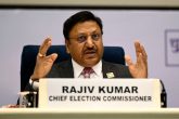 India's chief election commissioner Rajiv Kumar