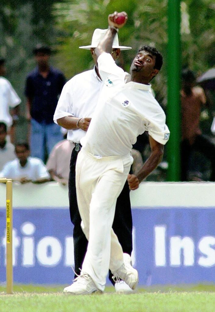 Sri Lanka spinner Muttiah Muralitharan