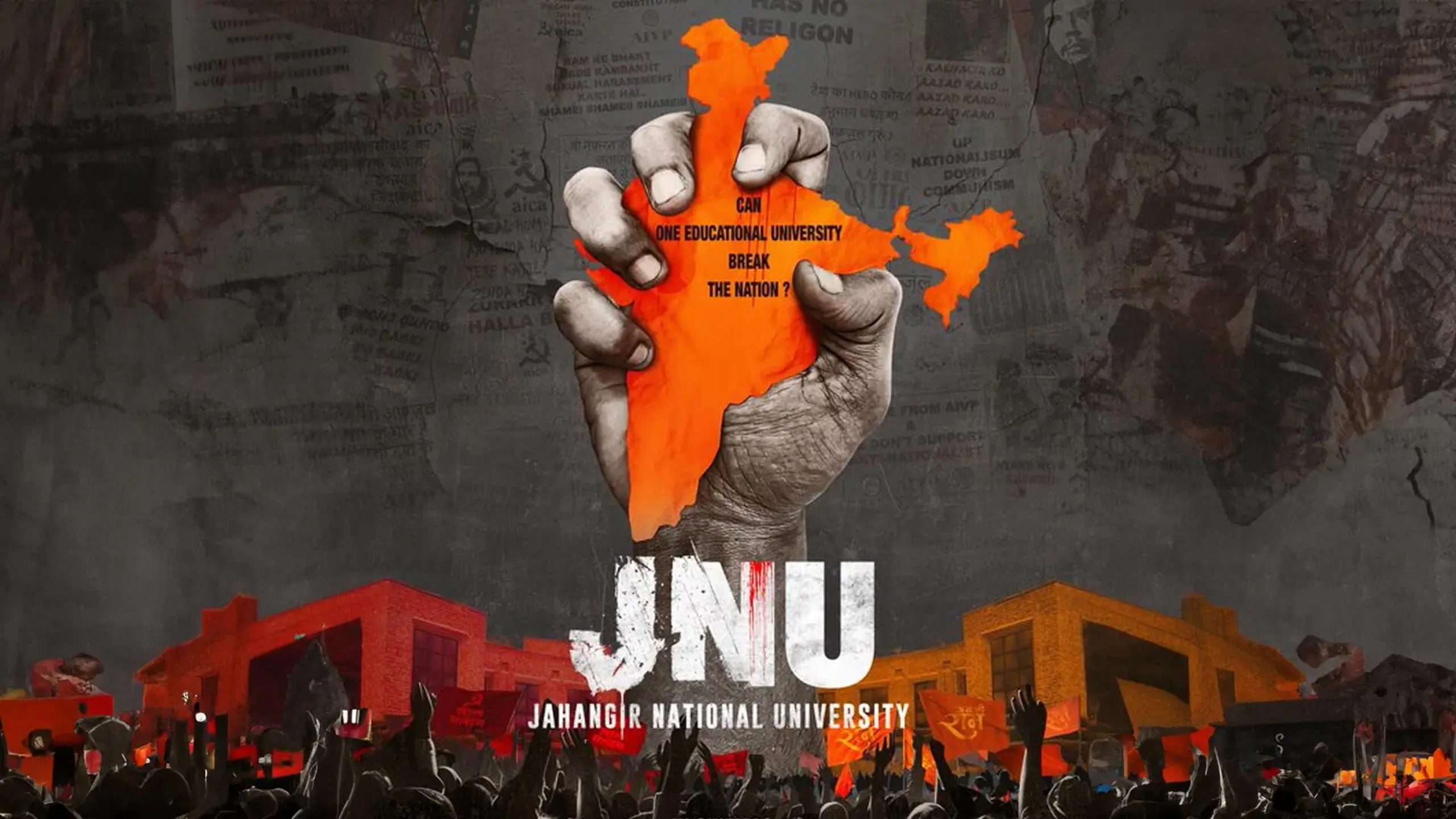 Poster of new film 'JNU: Jahangir National University' sparks debate -  Indiaweekly