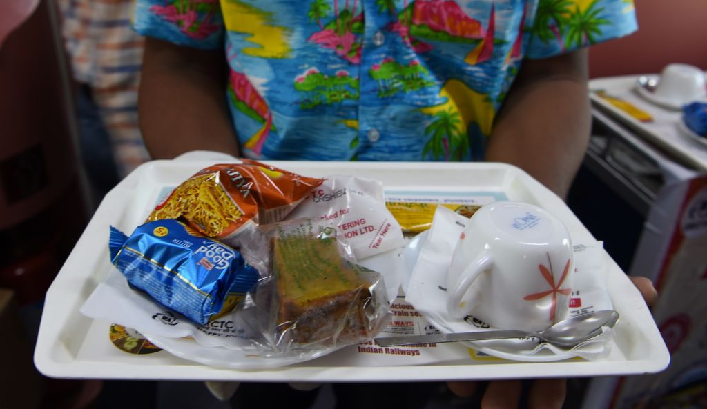 Indian railway food