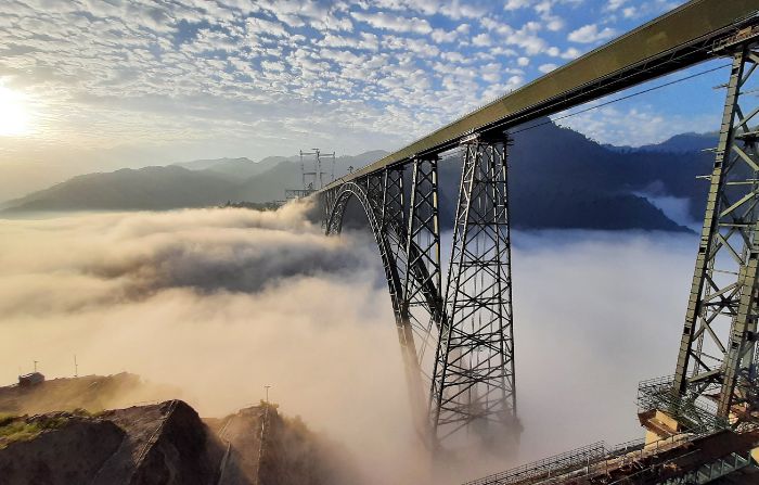 JK Chenab bridge