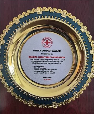 British Asian philanthropist Nik Kotecha receives Uganda Red Cross Society Award