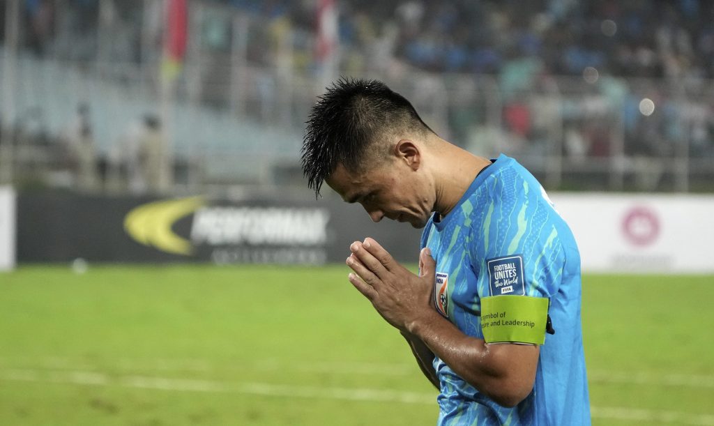 India football captain Sunil Chhetri retires.