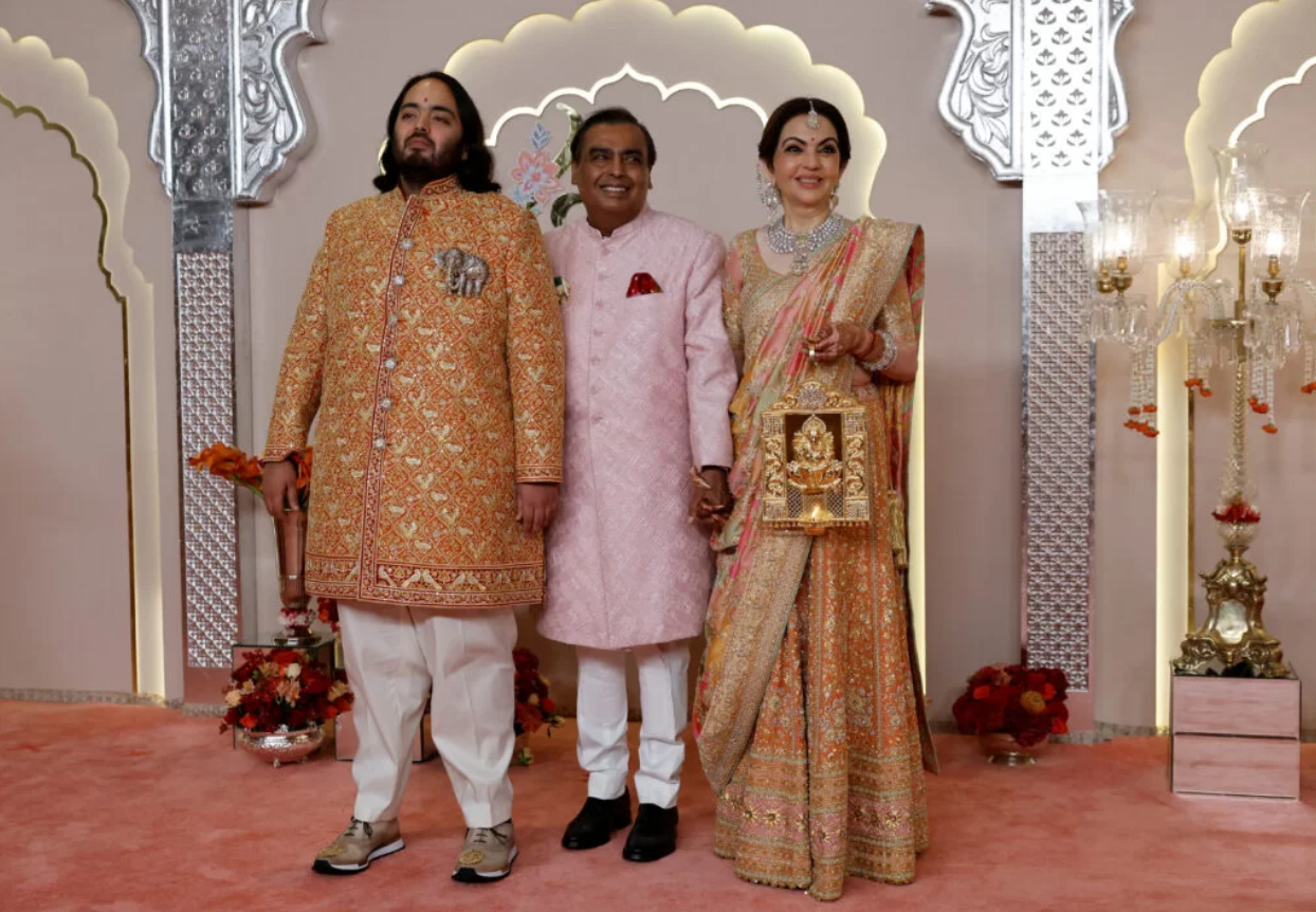 India’s lavish Ambani nuptials