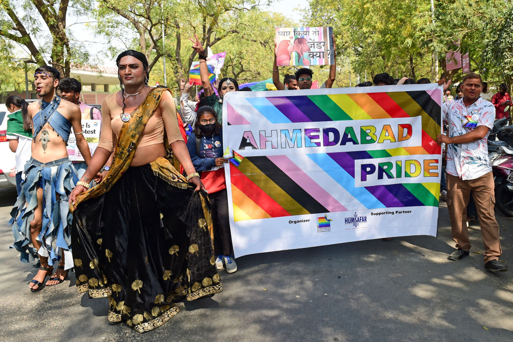 Gender rights activists in India