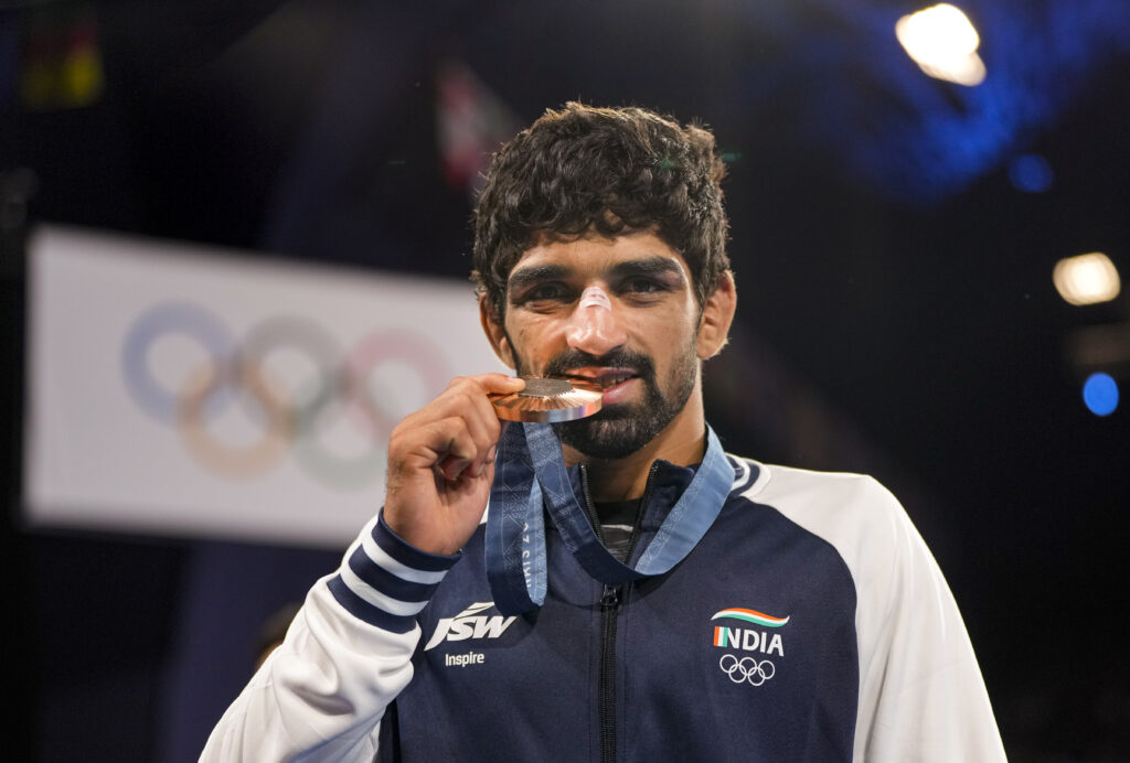 Aman Sehrawat becomes India's youngest medal winner - Indiaweekly