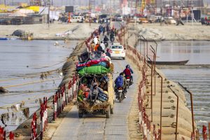 Triveni Sangam at Prayagraj getting ready to host Maha Kumbh