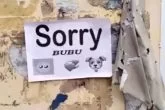 Sorry Bubu