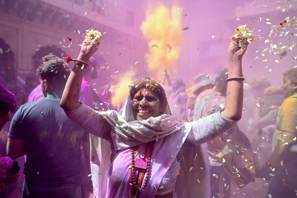 Uncommon Holi rituals: Beating husbands and dancing under the moonlight